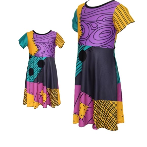 Costumes New Sally Costume Dress Child Girl Size 2 6 8 Fast Shipping